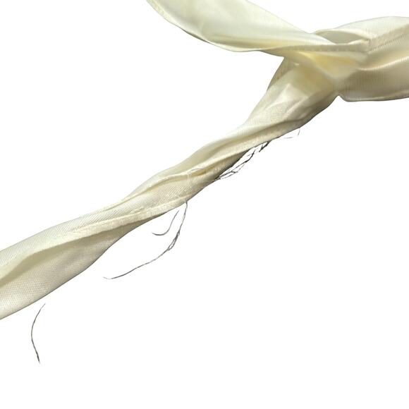 Vintage Gunne Sax Ivory Lace Cape Collar Tulle Short Sleeve Dress Girls' size 7 - Picture 6 of 8